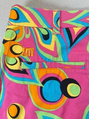 Loudmouth Mens Activewear Floral Golf Shorts Size 34